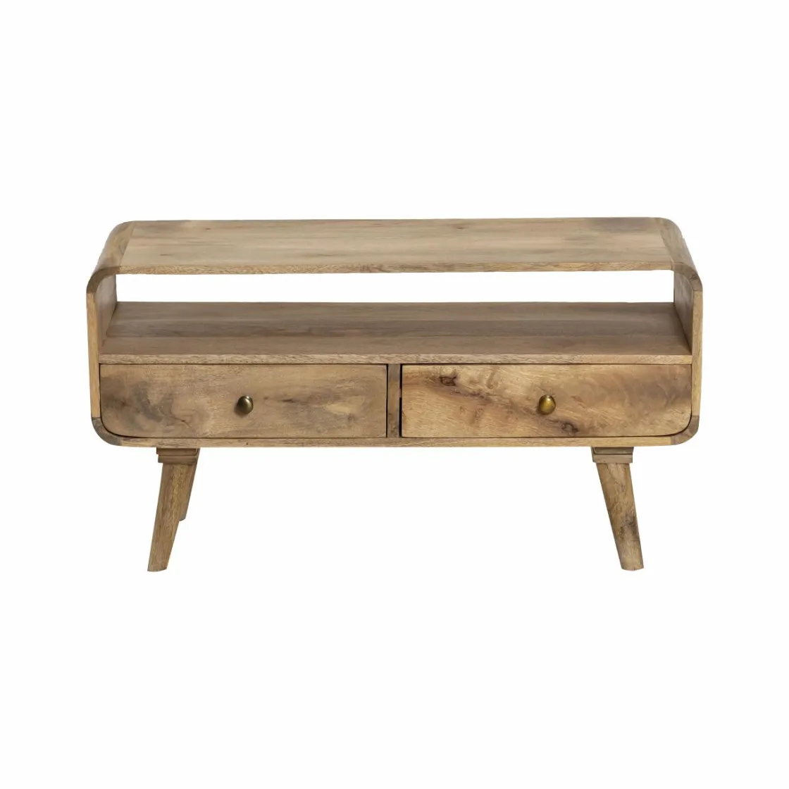 Made in Meubles Meuble Tv<Petit meuble TV en bois de manguier Maëva