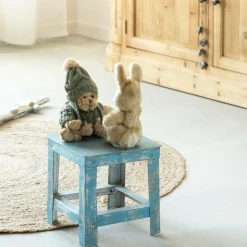 Made in Meubles Tabouret<Petit tabouret en métal Alban