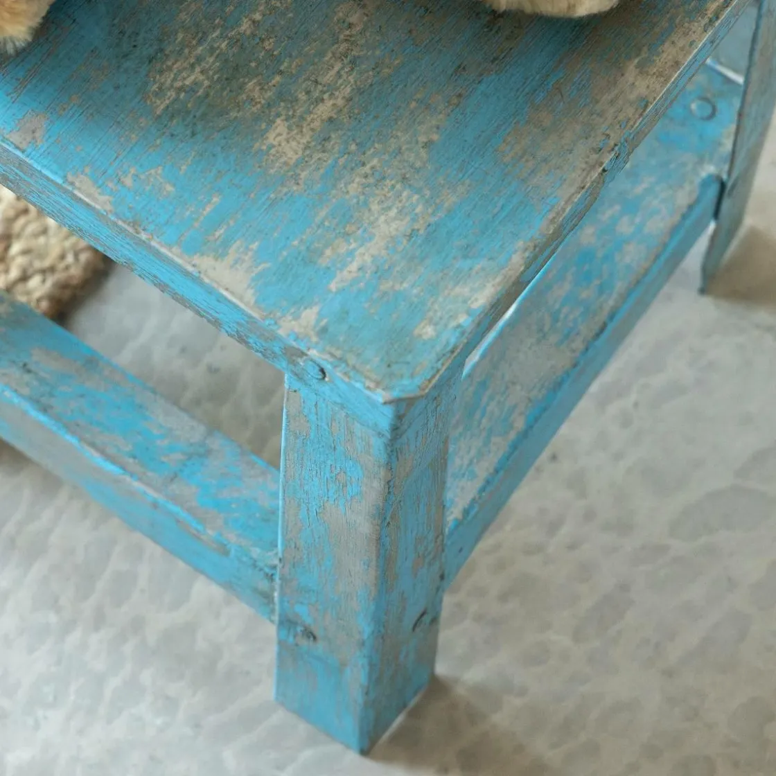 Made in Meubles Tabouret<Petit tabouret en métal Alban