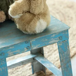 Made in Meubles Tabouret<Petit tabouret en métal Alban