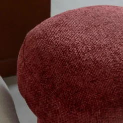 Made in Meubles Tabouret<Petit tabouret en tissu fuchsia Toby