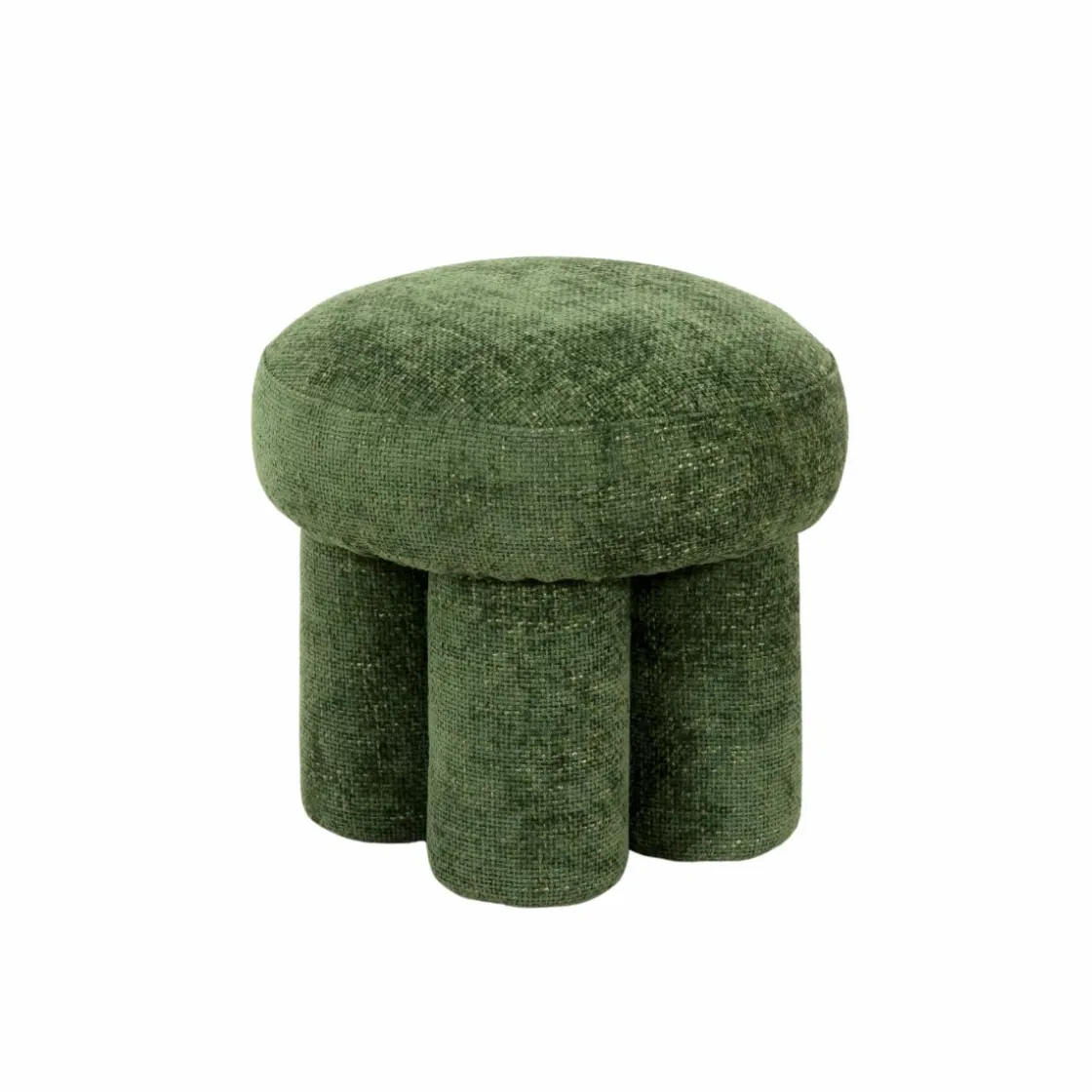 Made in Meubles Tabouret<Petit tabouret en tissu Toby