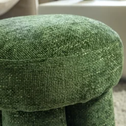 Made in Meubles Tabouret<Petit tabouret en tissu Toby