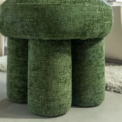 Made in Meubles Tabouret<Petit tabouret en tissu Toby