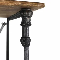 Made in Meubles Bibliothèque<Petite bibliothèque en métal et bois de manguier Marcel