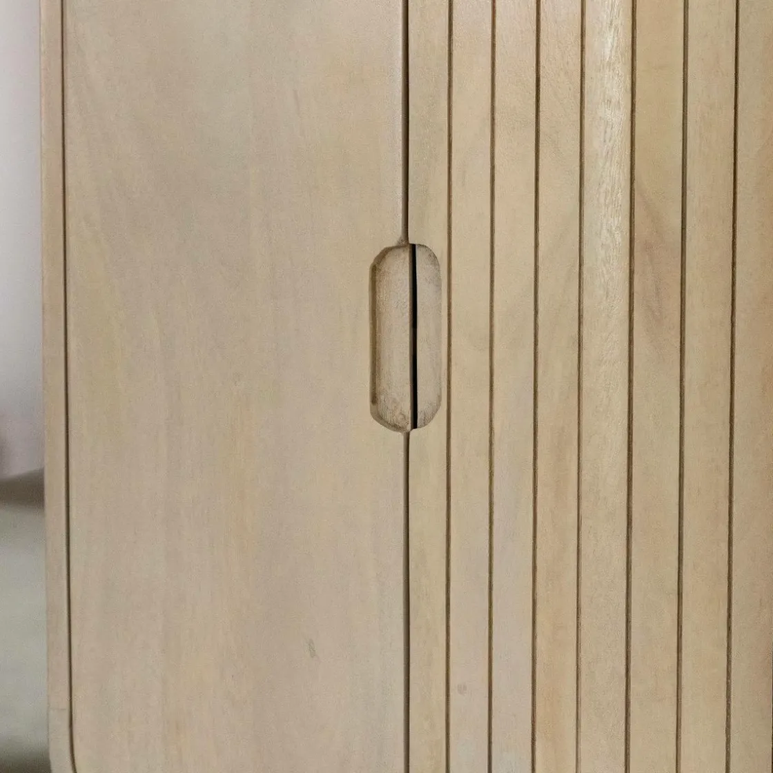 Made in Meubles Colonne|Chiffonnier<Petite colonne en bois de manguier Yoni