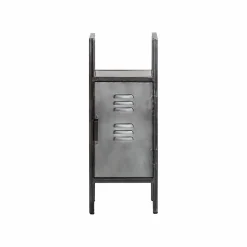 Made in Meubles Colonne|Meuble De Rangement<Petite colonne en métal noir Abel