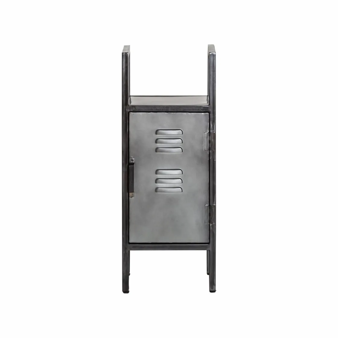 Made in Meubles Colonne|Meuble De Rangement<Petite colonne en métal noir Abel