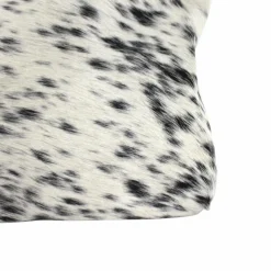 Made in Meubles Décoration<Pochette en cuir et peau de vache, noir et blanc