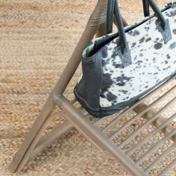 Made in Meubles Portant & Porte-Manteau<Portant en rotin avec planche Rattan