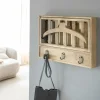 Made in Meubles Etagère|Portant & Porte-Manteau<Porte-manteau en bois de manguier avec miroir Marley