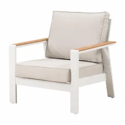 Made in Meubles Salon De Jardin<Salon de jardin crème 5 places Orion