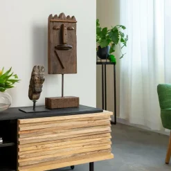 Made in Meubles Décoration<Sculpture en bois et métal Léonie