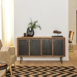 Made in Meubles Décoration<Sculpture en bois et métal Estel