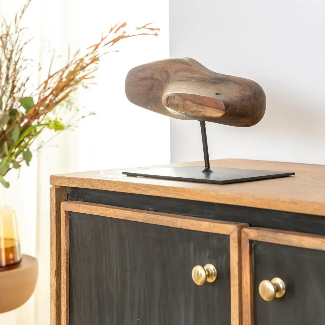 Made in Meubles Décoration<Sculpture en bois et métal Estel