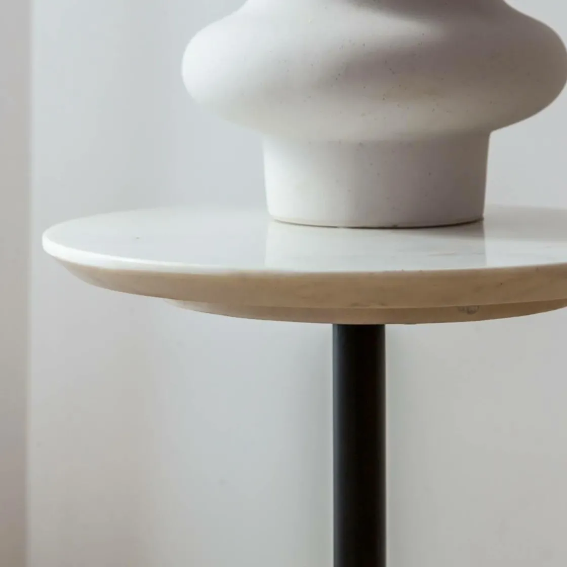 Made in Meubles Bout De Canapé & Sellette<Sellette en marbre Cassiopée