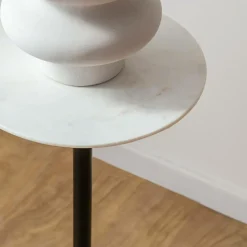 Made in Meubles Bout De Canapé & Sellette<Sellette en marbre Cassiopée