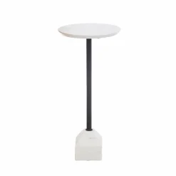 Made in Meubles Bout De Canapé & Sellette<Sellette en marbre Cassiopée