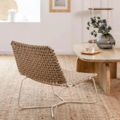 Made in Meubles Table Basse<Set de 2 tables basses en bois de manguier Tom