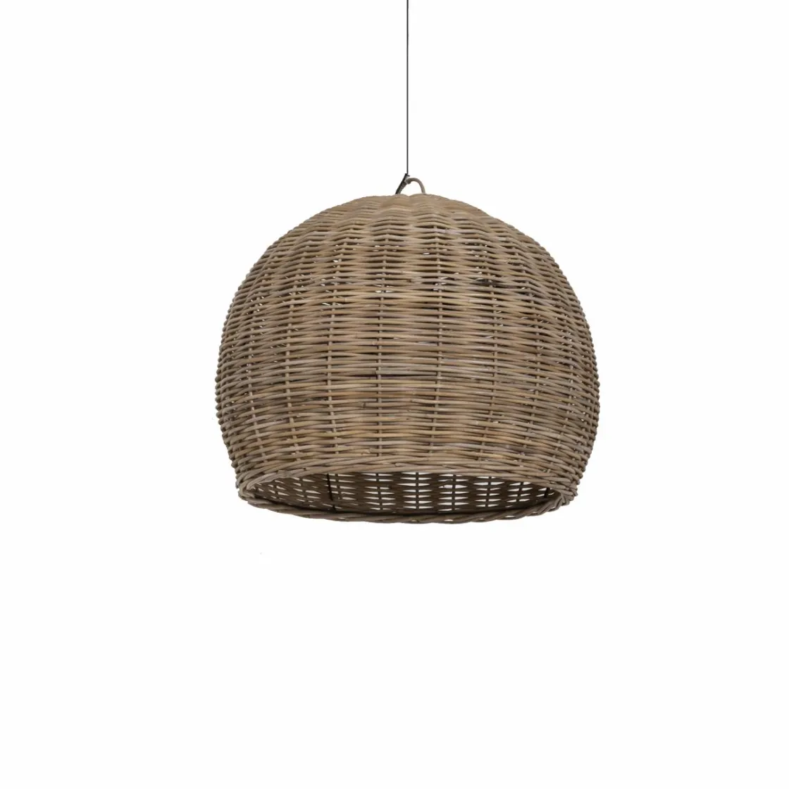 Made in Meubles Suspension<Suspension boule en rotin Amael