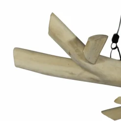 Made in Meubles Suspension<Suspension en bois et métal 3 lampes Naomi