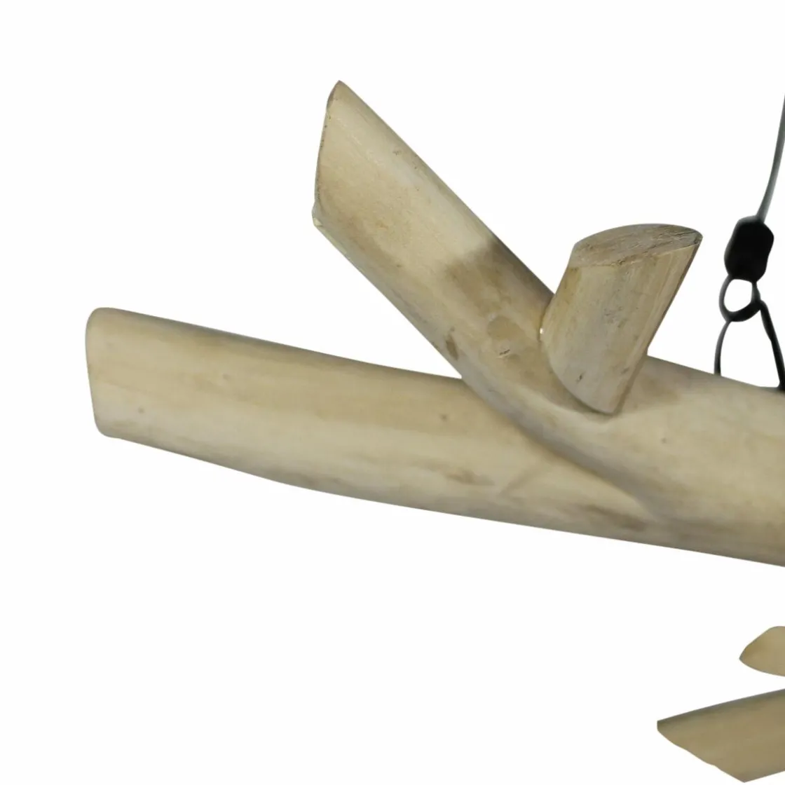 Made in Meubles Suspension<Suspension en bois et métal 3 lampes Naomi