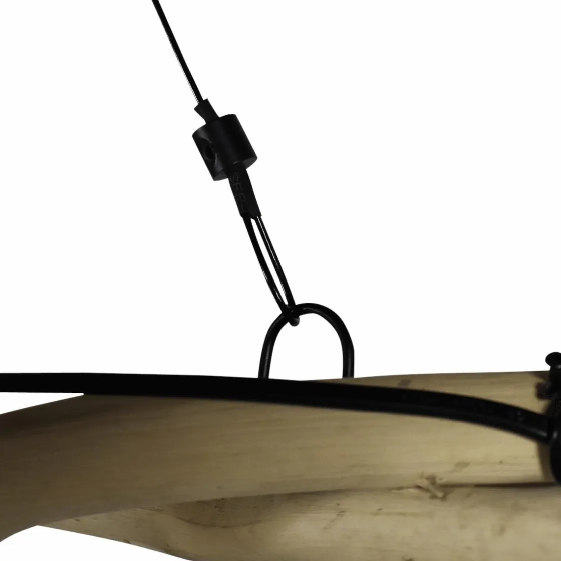 Made in Meubles Suspension<Suspension en bois et métal 3 lampes Naomi