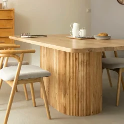 Made in Meubles Table À Manger<Table à manger en bois d'acacia Vali