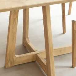 Made in Meubles Table À Manger<Table à manger en bois de manguier Anastasia