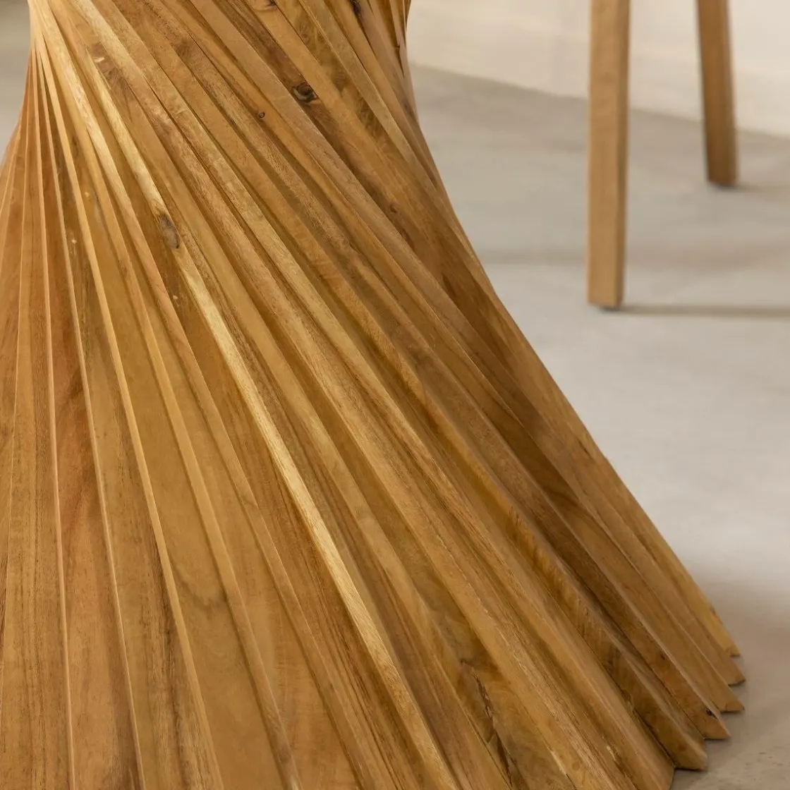 Made in Meubles Table À Manger<Table à manger ronde en bois d'acacia Orane