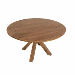 Made in Meubles Table À Manger<Table à manger ronde en manguier Maloé