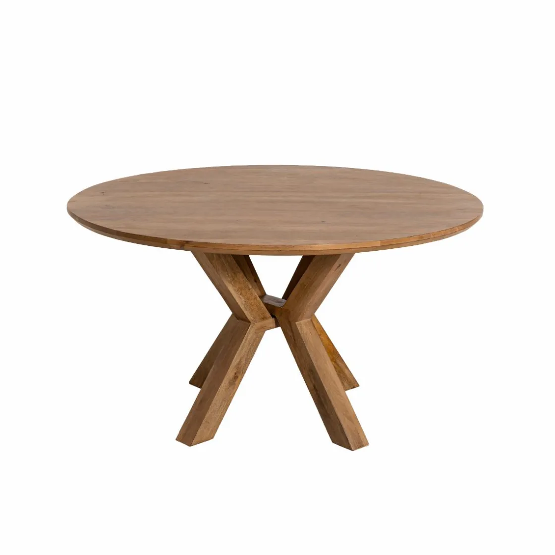 Made in Meubles Table À Manger<Table à manger ronde en manguier Maloé