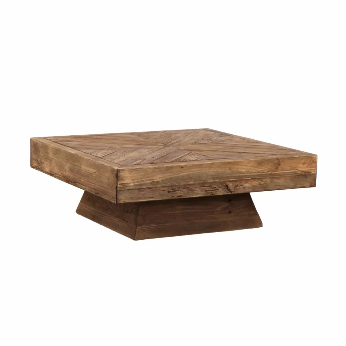 Made in Meubles Table Basse<Table basse carrée en bois recyclé Blaise