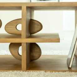 Made in Meubles Table Basse<Table basse design en bois de manguier Alwen