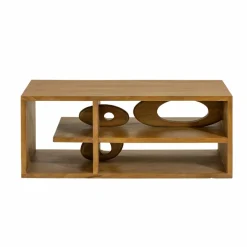 Made in Meubles Table Basse<Table basse design en bois de manguier Alwen