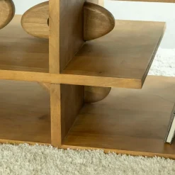 Made in Meubles Table Basse<Table basse design en bois de manguier Alwen