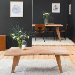 Made in Meubles Table Basse<Table basse en bois d'acacia Tree