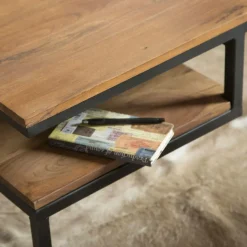 Made in Meubles Table Basse<Table basse en bois d'acacia Havana