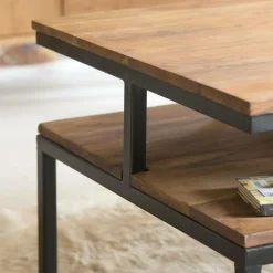 Made in Meubles Table Basse<Table basse en bois d'acacia Havana