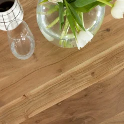 Made in Meubles Table Basse<Table basse en bois d'acacia et métal Ian