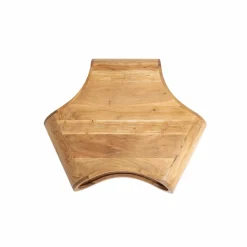 Made in Meubles Table Basse<Table basse en bois d'acacia et métal Ian