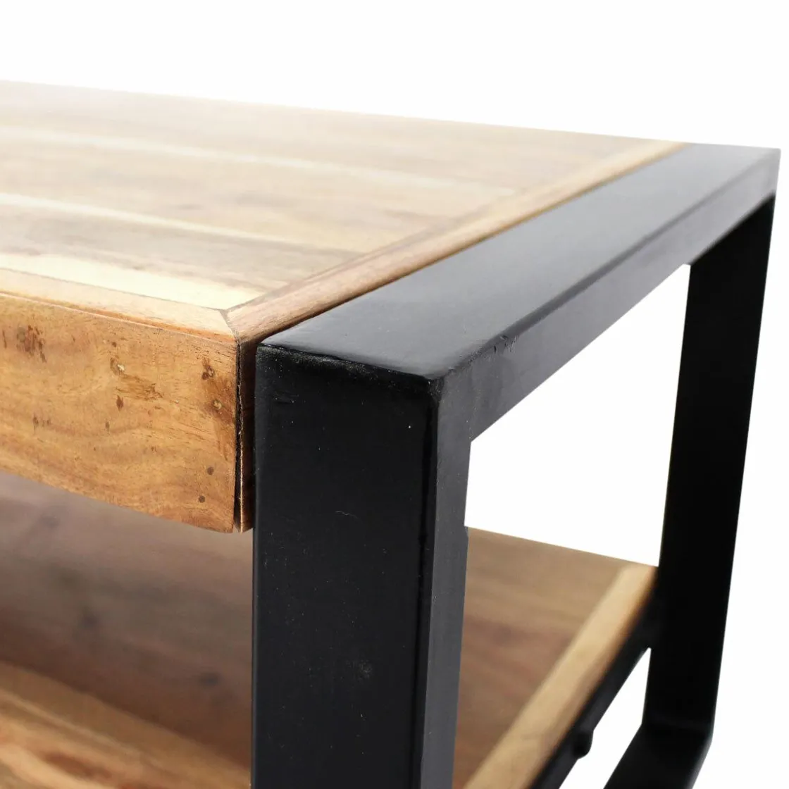 Made in Meubles Table Basse<Table basse en bois d'acacia 100 cm Havana