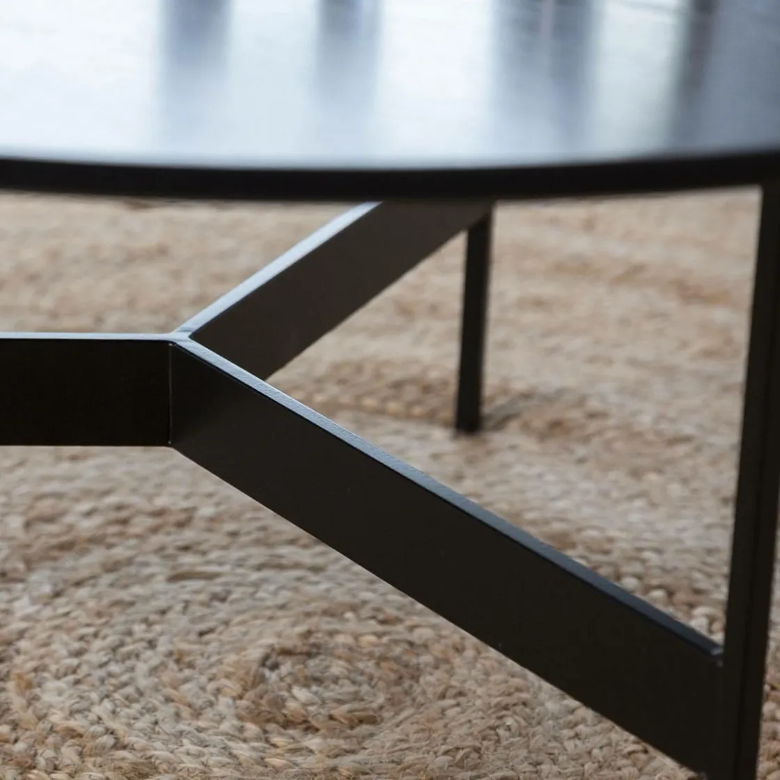 Made in Meubles Table Basse<Table basse en bois de chêne Osaka