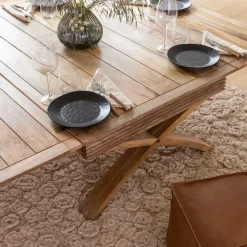 Made in Meubles Table Basse<Table basse en bois de manguier à allonges Luce