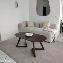 Made in Meubles Table Basse<Table basse en bois de manguier Augustin