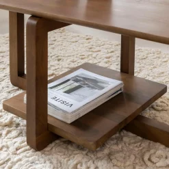 Made in Meubles Table Basse<Table basse en bois de manguier Zola