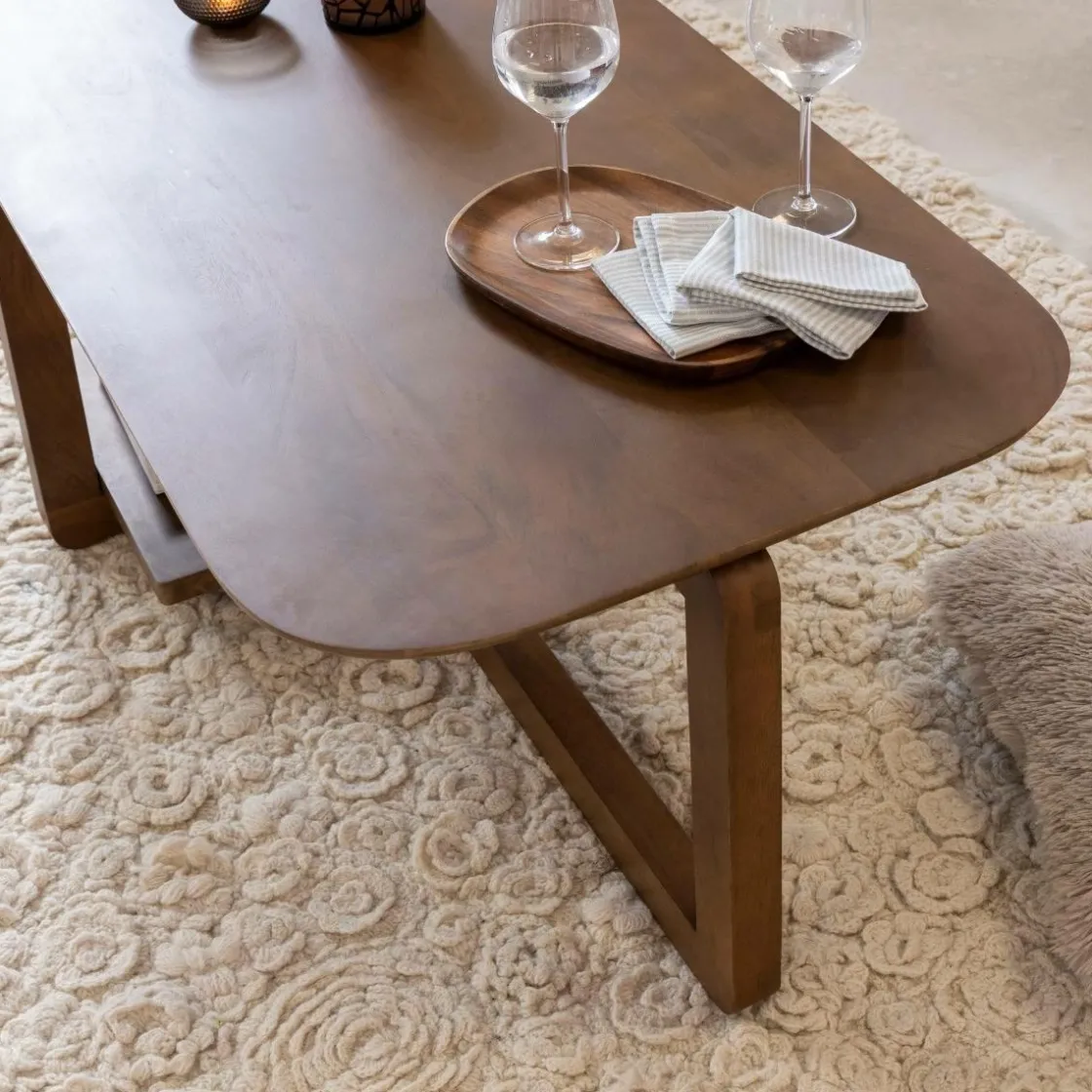 Made in Meubles Table Basse<Table basse en bois de manguier Zola