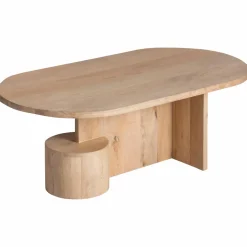 Made in Meubles Table Basse<Table basse en bois de manguier Edouard