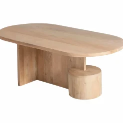 Made in Meubles Table Basse<Table basse en bois de manguier Edouard