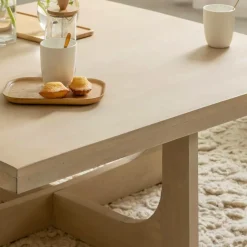 Made in Meubles Table Basse<Table basse en bois de manguier Atlas